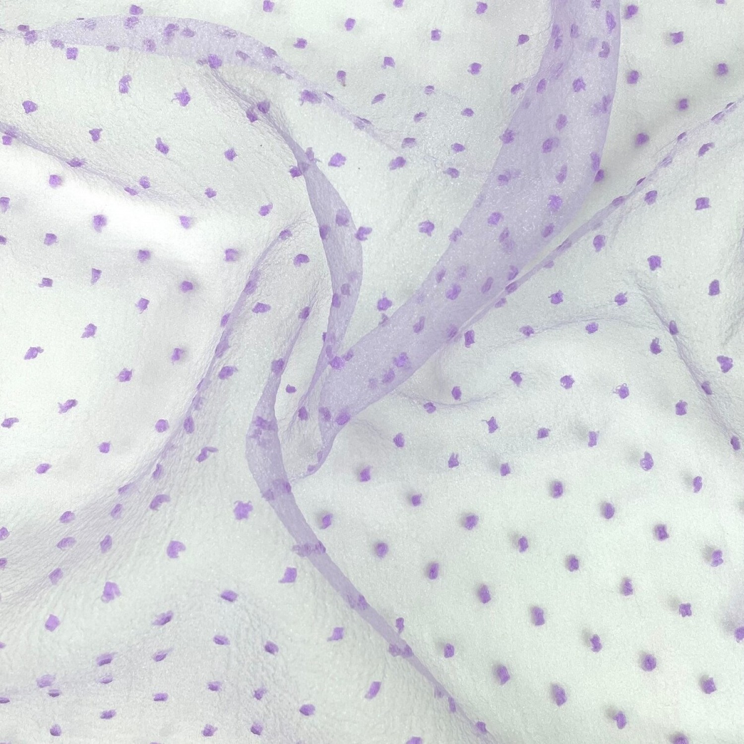 Bulliontex - ผ้าปอม ปอม ออร์แกนซ่า (Pom Pom Organza)